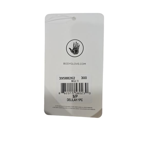 NWT Body Glove Multicolored High Waist One Piece Swimsuit - Picture 6 of 6